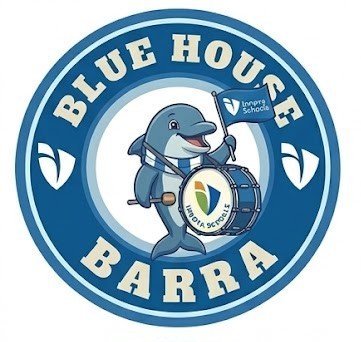Blue House logo whatsapp dolphins barra2