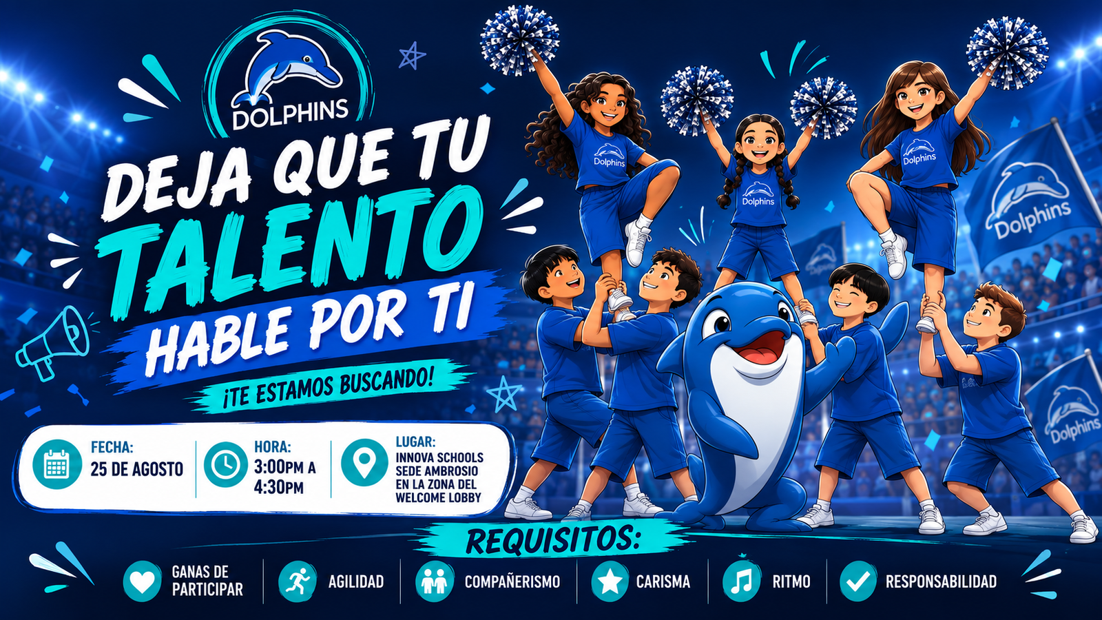 Audición para formar parte del Drill de la Blue House 2026